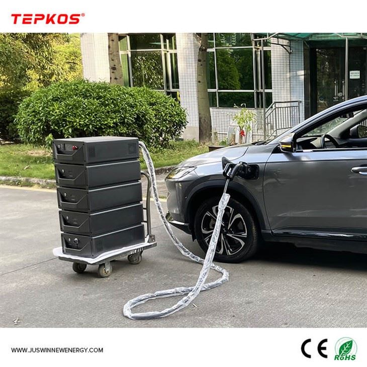 Mobil lader for energilagring